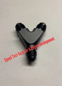 828266-Blk Y Fitting 6 x 6 x 6 Black @ Speed Tech - Picture 1 of 1