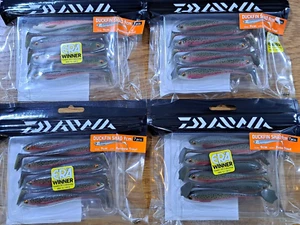 Daiwa Duckfin Shad 9cm Rainbow Trout 7 Pcs X 4 Packs - Picture 1 of 9