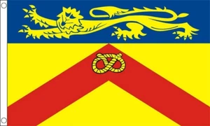 Staffordshire Old (Crest) Large Flag (8ft x 5ft) - Picture 1 of 1
