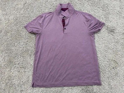 APT 9 Polo Shirt Mens Large Purple Golf Short Sleeve - Image 1 of 4