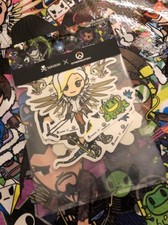 Tokidoki x Overwatch Heroes Sticker Pack Of 5 SDCC 2018 (E2)