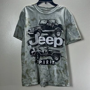 Jeep Spirit 1941 Tee Women’s Size S Green/White Graphic Logo Short Sleeves - Picture 1 of 7