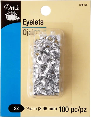 5/32", Eyelets, Nickel, 100 - image 1 of 4