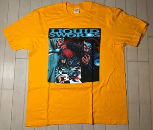 Supreme NYC The Gza Genius Liquid Swords T-Shirt Tee Bright Orange Wu-Tang XL - Bild 1 von 6