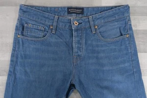 Pantalones de mezclilla Scotch & Soda RALSTON para hombre calce ajustado regular azul claro W33 L31 - Imagen 1 de 16