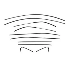 Car Window Molding Side Black Cover Trim For 2018-2023 Toyota Camry 4-Door Sedan - Picture 1 of 8