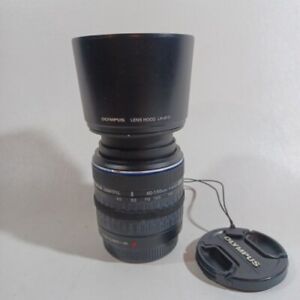 Olympus Zuiko 40-150mm f/4.0-5.6 Zoom Lens - Black with Caps and Hood