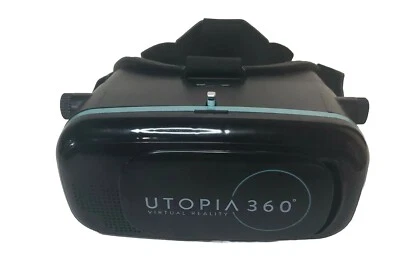 Utopia 360 Virtual Reality 3D Headset Bluetooth Controller For Smartphone Black - Image 1 of 4