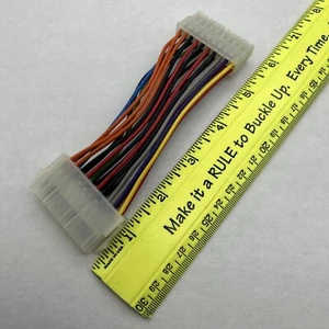 6" 20 Pin ATX Power Supply to 20Pin Motherboard Male/Female Extension Cord Cable - Picture 1 of 7