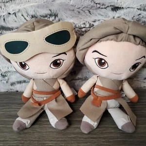 DOS Funko Peluches Galácticos Star Wars Figura Rey Muñeca Peluche Tela Juguete 8" - Imagen 1 de 4