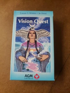 Vision Quest Tarot Deck by Jo Dose and Gayan Sylvie Winter Card Deck - Picture 1 of 6