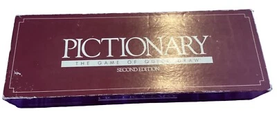 Pictionary Second Edition The Game Of Quick Draw 1987 Board Game - Image 1 of 4