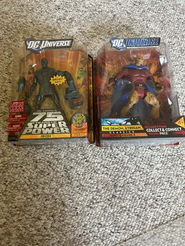 DC Universe Classics The Demon Etrigan & IRON Mattel 2007 Wave 1 Action Figure 4 Cover