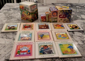 Box Set of 11 Childrens Books; Stories to Grow On Series + Stacking Number Cubes - Imagen 1 de 22