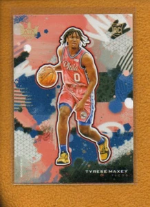 Tyrese Maxey 2020-21 Panini Court Kings Basketball Rookies III RC #144 - Picture 1 of 2