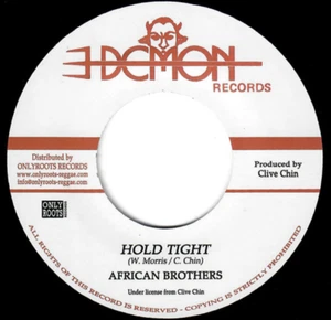 African Brothers - Hold Tight / Version  7" DEMON Records 70s Roots Reggae - Picture 1 of 2