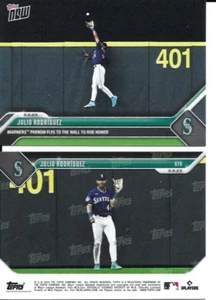 2023 TOPPS AHORA JULIO RODRÍGUEZ #676 ROBS DE TATIS JR. IMPRESIÓN CORTA - Imagen 1 de 3