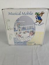 ADORABLE NEW Luv N' Care Beatrix Potter Peter Rabbit Baby Crib Musical Mobile