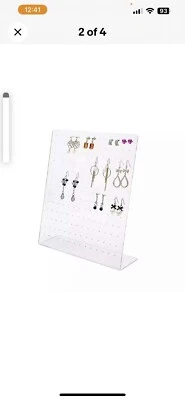 Acrylic Earring Display by Bead Landing™ 182 hole - Image 1 of 4