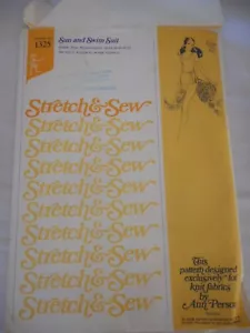 Vtg 1960s 70s Bust Sz 32 - 42 Sun and swim suit for Knits uncut pattern 1325 - Picture 1 of 6