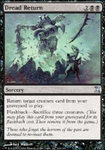 DREAD RETURN Time Spiral MTG Magic the Gathering Cards DJMagic - Image 1 of 1