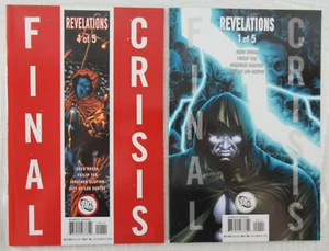 Final Crisis Revelations #1 Variant Cover Set of 2 DC Comics 2008 - Picture 1 of 4