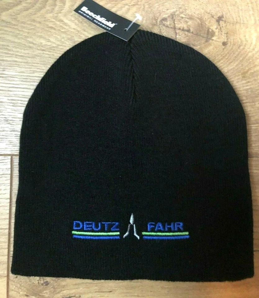 Deutz Fahr Tractor Beanie Hat - One Size - Image 1 of 1