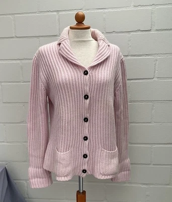 Iris von Arnim 100% Kaschmir Strickjacke Cardigan Gr.L (40/42) sehr guter Zust. - Bild 1 von 4
