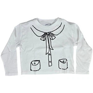 J. Crew Crewcuts Girls' long-sleeve sequin lady jacket T-shirt XS NWT - Picture 1 of 11