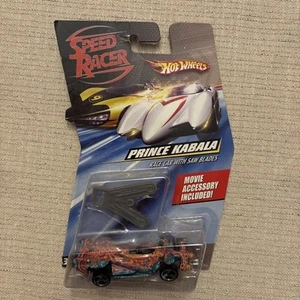 Hot Wheels Speed Racer Prince Kabala With Saw Blades Movie Accessories - Picture 1 of 4