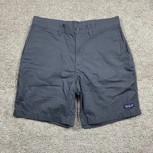 Patagonia Shorts Men’s 31 Gray Solid Khakis Chino Flat Gorpcore Outdoor Organic - Picture 1 of 9