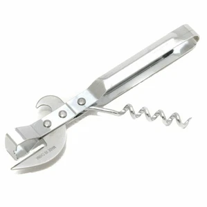 Chef Craft 3-in-1 Durable Metal Can Opener, Cork Screw and Bottle Opener - Picture 1 of 3