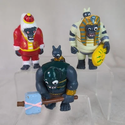 "Lote de 3 figuras de PVC Plants vs Zombies de 3"" momia, verdugo, yeti chino" Foto 1 de 4