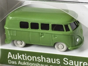 Wiking VW Bus T1 maigrün Sondermodell limitiert, Auktionshaus Saure 103. Auktion - Bild 1 von 9