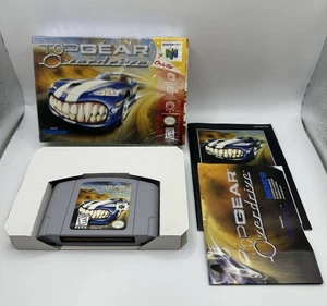 Top Gear Overdrive (Nintendo 64 N64) Cellophane Complete CIB - Picture 1 of 7