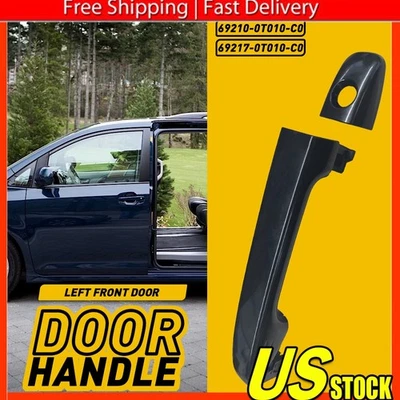 Exterior Door Handle 2009-2011 For Toyota Venza Sienna Front 2011-2015 Left - Image 1 of 4