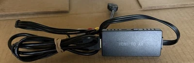 HDMI to RCA Converter, AV Older TV Adapter Compatible Black -Tested - Image 1 of 3