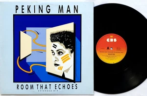 Peking Man - Room That Echoes 12" Single Promo 1985 CBS New Zealand BA 12171 - Picture 1 of 2