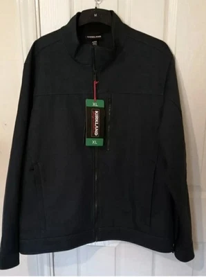 Kirkland Men Softshell Windproof Waterproof Jacket L - Image 1 of 4
