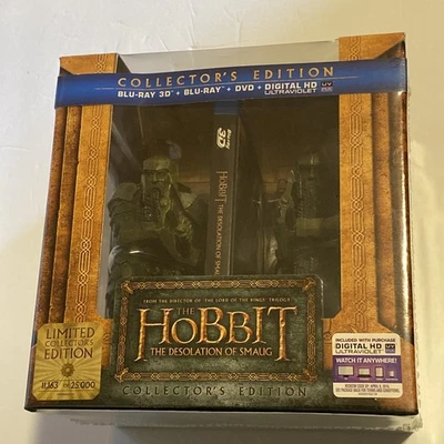 The Hobbit: The Desolation of Smaug (Blu-ray Disc, 2014, Includes Digital... - Image 1 of 4