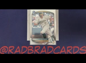 MLB Baseball Las Vegas Athletics 25 Bowman Chrome Nick Kurtz BCP-114 Card MINT - Picture 1 of 1