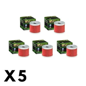 5 Pack Hiflo Oil Filter for Hyosung GT250 EFI 2010-2014 - Picture 1 of 1