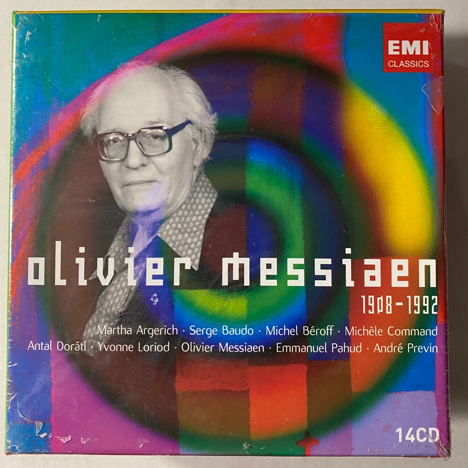 OLIVIER MESSIAEN Anniversary Edition Martha Argerich Loriod NEW 14 x CD box set - Image 1 of 2