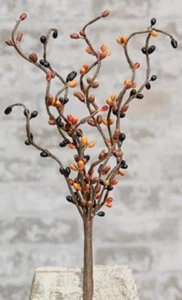 Pip Berry Pick, Primitive Mix, 12", Primitive Home Decor, Pack of 3 - Picture 1 of 1