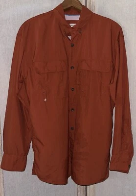 Camisa Magellan Exterior Equipo de Pesca Pequeña Calce Relajado Para Hombres Botón Bolsillos Ventilados Foto 1 de 4