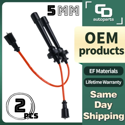 MD338623 Enhanced Spark Plug Wire for Mitsubishi Eclipse Lancer Galant Mirage - Image 1 of 4