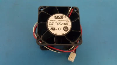 FAN, 60x38mm, 12VDC, 1.28A, AVC, DB06038B12L-FAF, 3-pin, Ball Bearing - Image 1 of 4