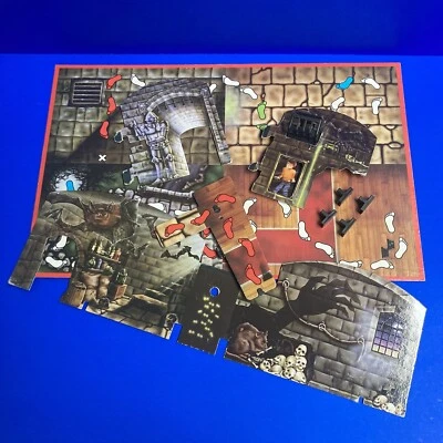 MB Ghost Castle Board Pieces Vintage Board Game Spare Parts Halloween Horror - Image 1 of 4