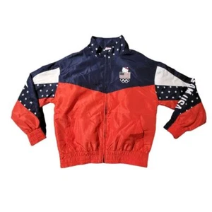 Sanrio Hello Kitty x Team USA Olympics Track Zip Up Girls Long Sleeves Jacket L - Picture 1 of 9