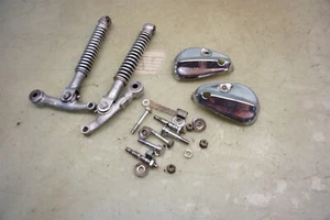 1966 Honda S65 S 65 CS65 Sport 65cc *2653 Front Shocks Covers - Picture 1 of 5